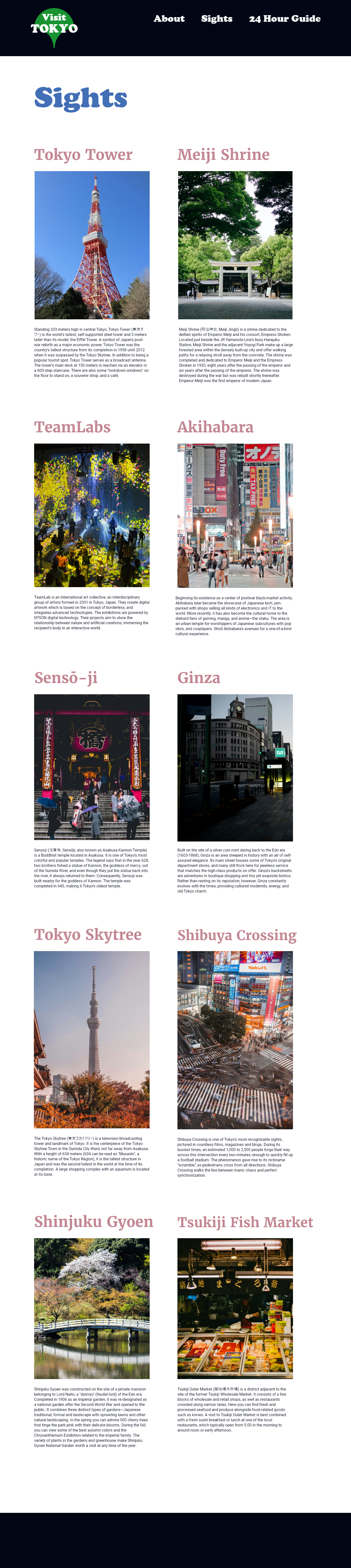 Sights Page for Tokyo Website 1440px